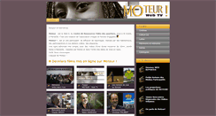 Desktop Screenshot of moteur-webtv.info