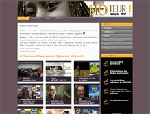 Tablet Screenshot of moteur-webtv.info